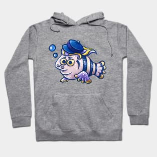 French Fish Hoodie